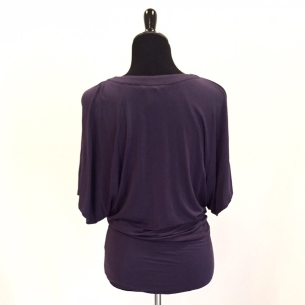 Kenar Gray Studded Batwing Tunic - Picture 4 of 4